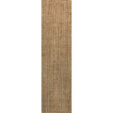 Biot Traditional Rustic Handwoven Jute Area Rug
